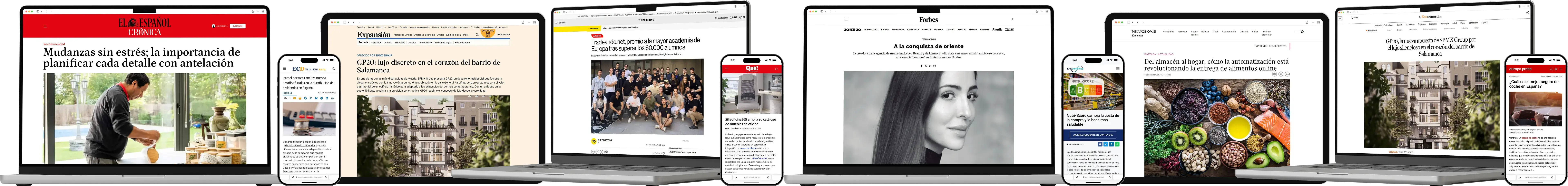 Client articles published on major online newspapers